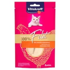 Vitakraft Křehké kuřecí filety 4 ks 70g