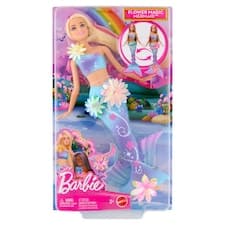 Mattel Barbie Flower Magic Mermaid panenka a doplňky