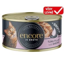 Encore Cat konzerva tuňák s krevetami 70g