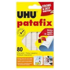 UHU Patafix samolepicí guma bílá 80 ks