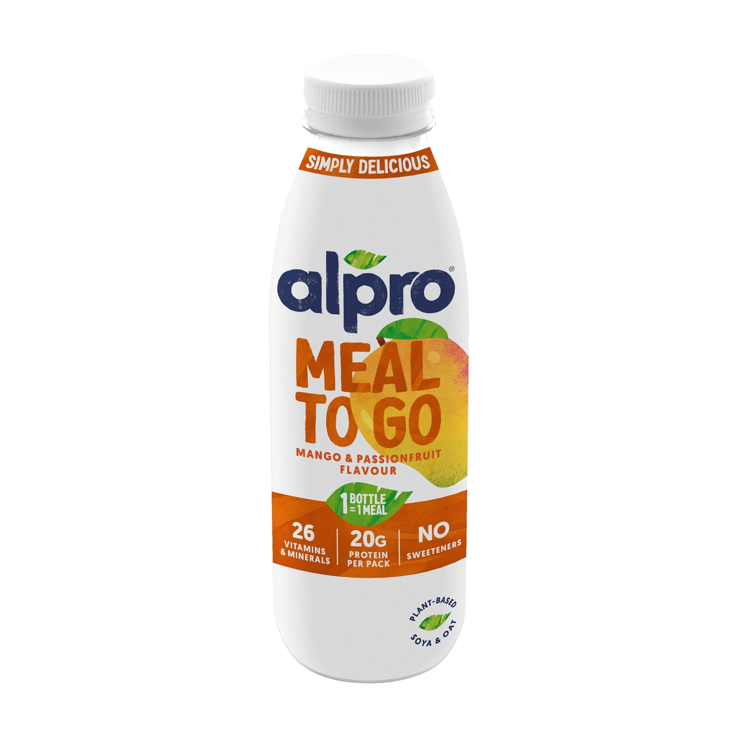 Alpro nápoj Meal to go s příchutí mango-marakuja 500ml
