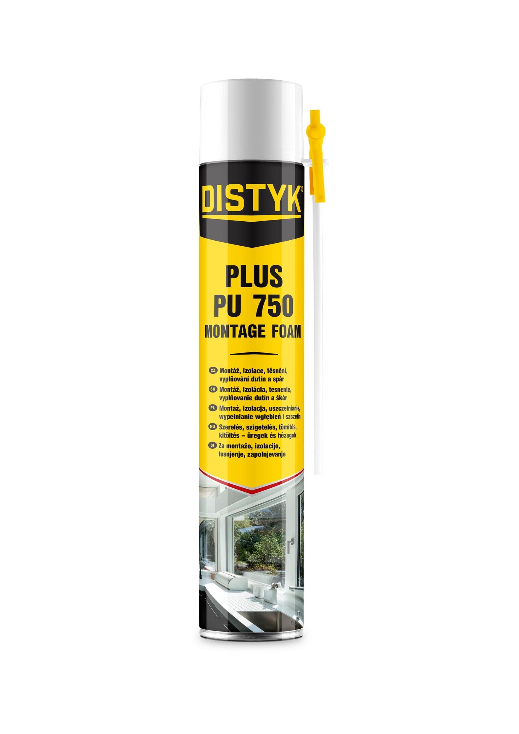 Den Braven Montážní pěna trubičková DISTYK 750ml