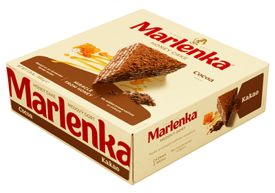 Marlenka Medový dort s kakaem