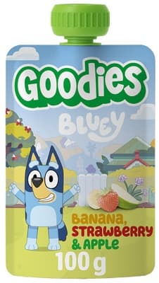 Goodies Kapsička Bluey banán, jahoda a jablko