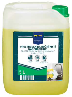 Metro Professional Gel na mytí nádobí Citrus