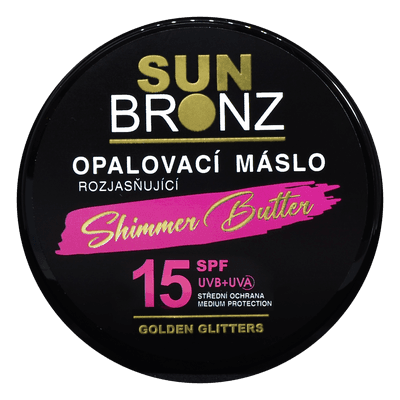 Vivaco Sun Bronz Rozjasňující opalovací máslo OF15 Maracuja