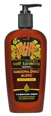 Vivaco Sun Květinové samoopalovací mléko
