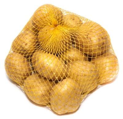Brambory konzumní rané prané, balení