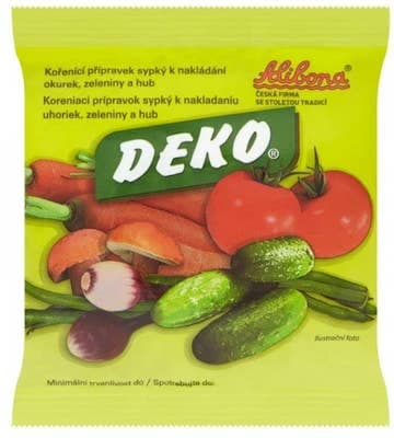 Alibona Deko kořenící přípravek k nakládání okurek, zeleniny a hub