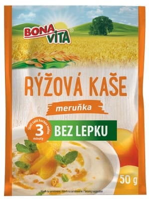 Bonavita Rýžová kaše meruňka