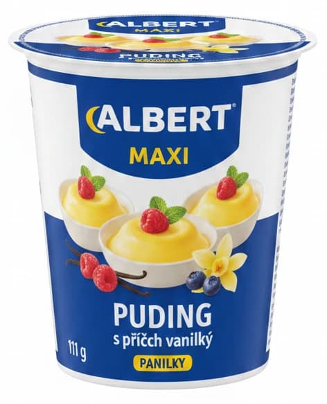 Albert Puding s příchutí vanilky 111g