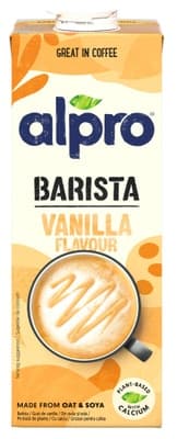 Alpro Barista Ovesno-sójový nápoj s vanilkovou příchutí