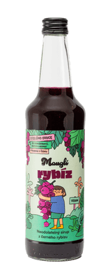 Mauglí Sirup Černý Rybíz