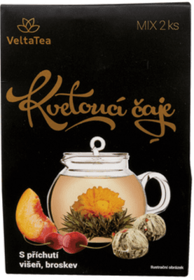 Velta Tea Kvetoucí čaj broskev a višeň 2x 6 g
