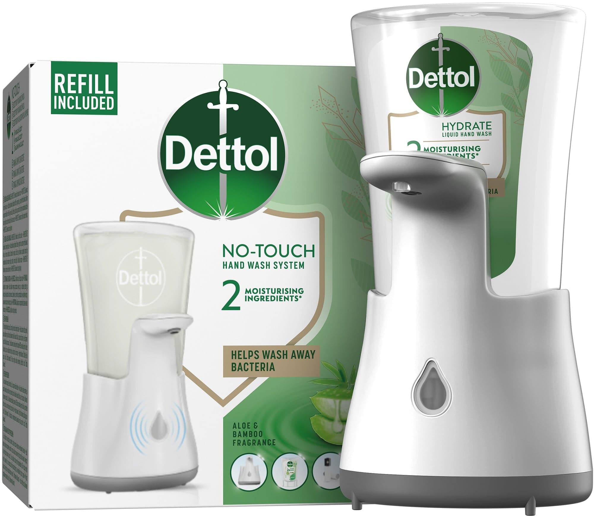 Dettol Bezdotykový dávkovač mýdla jemná aloe
