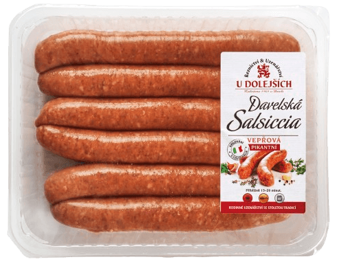 U Dolejších Davelská vepřová salsiccia pikantní