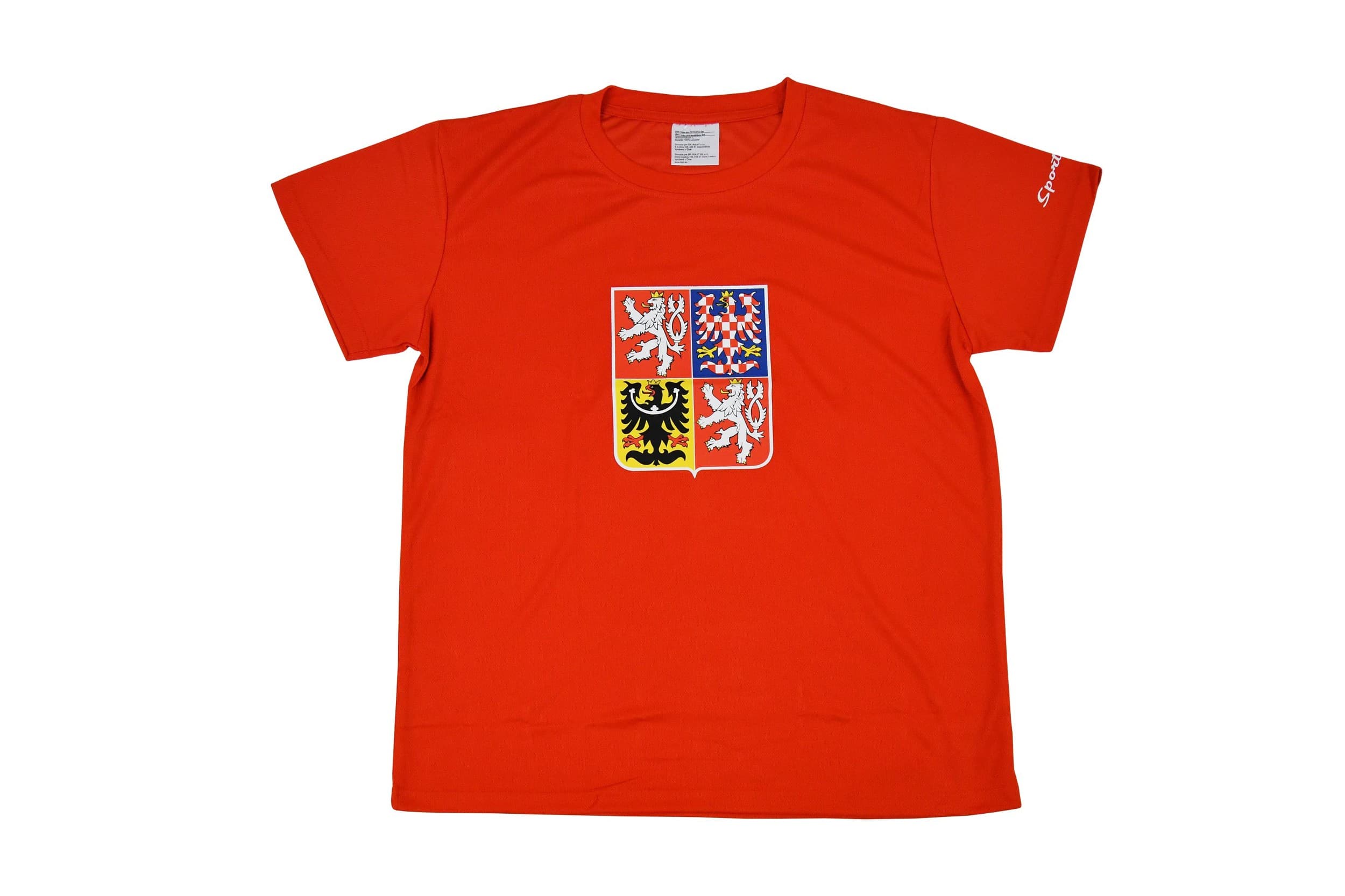 Fanouškovské triko SPORTTEAM® Česká Republika 5, pánské vel. M, červené