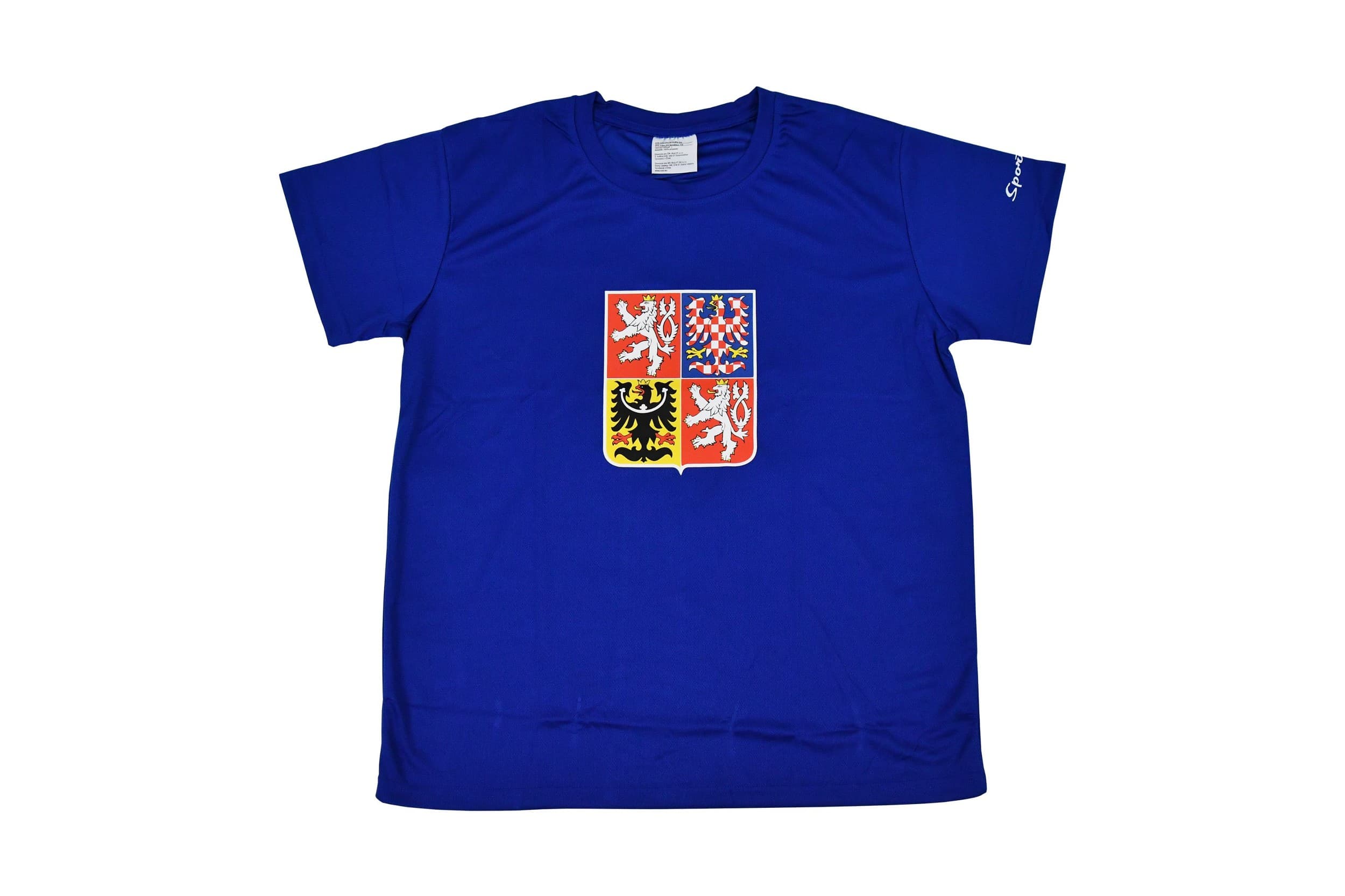 Fanouškovské triko SPORTTEAM® Česká Republika 6, pánské vel. M, modré