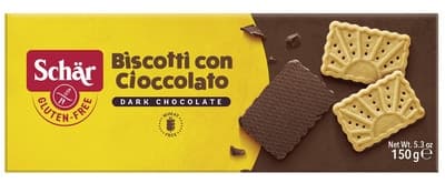 Schär Sušenky Biscotti con Cioccolato, bez lepku