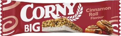 Corny BIG skořicová rolka, bílá poleva