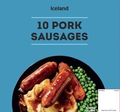 Iceland Vepřové klobásky 400.0 g