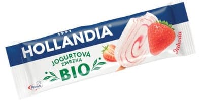 Hollandia Jogurtová zmrzka BIO Jahoda