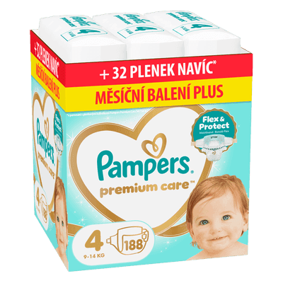 Pampers Premium Care, vel. 4 (9-14 kg)
