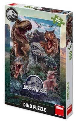Dino Toys Jurský svět puzzle, 500 dílků