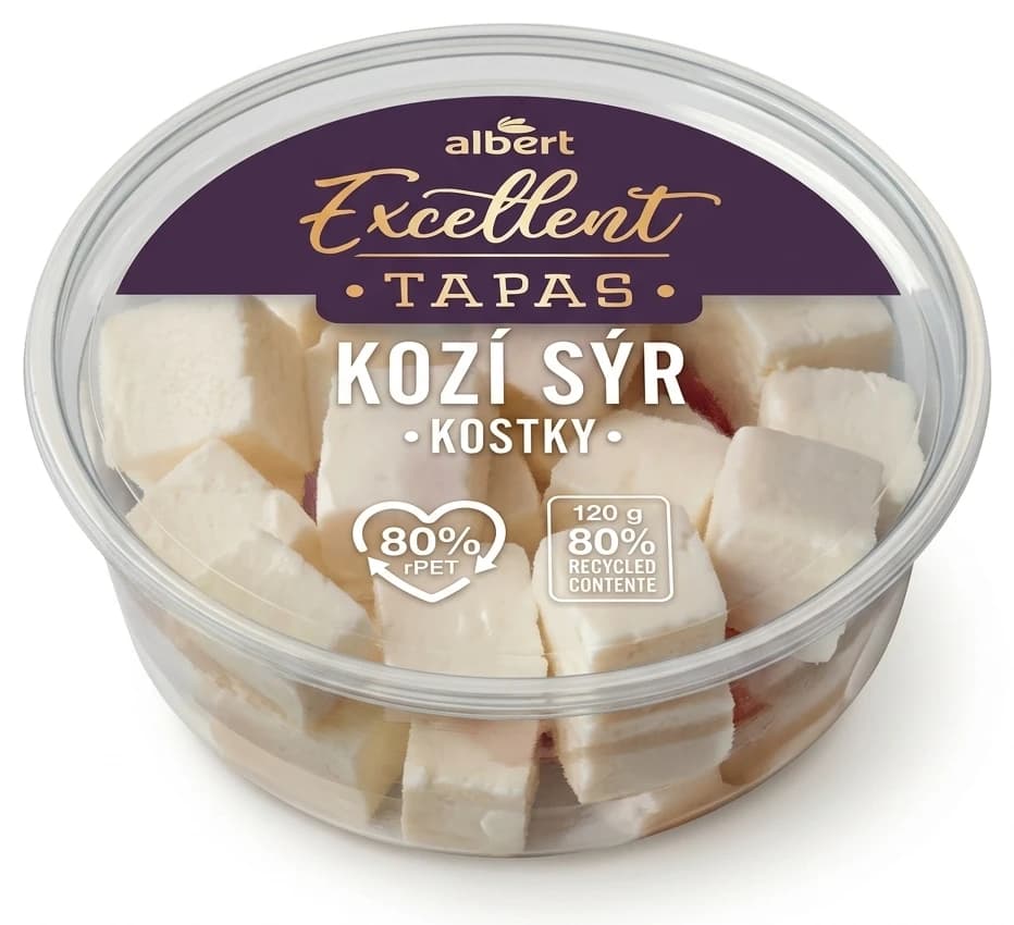 Kozí sýr - kostky