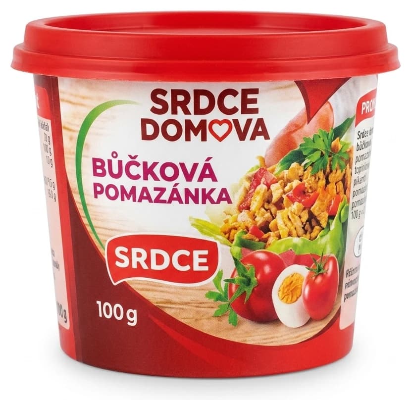 Srdce domova Bůčková pomazánka