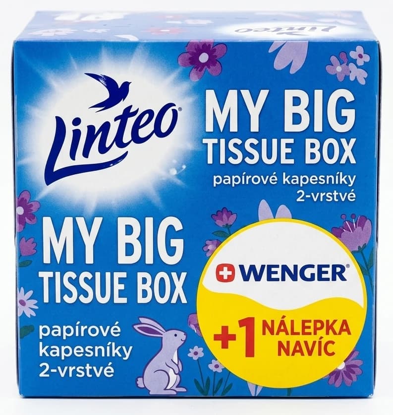 Linteo papírové kapesníky 200ks