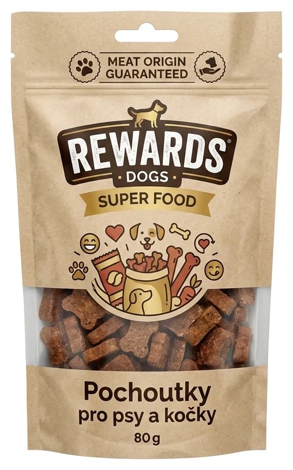 Rewards Pochoutky pro psy a kočky 80g