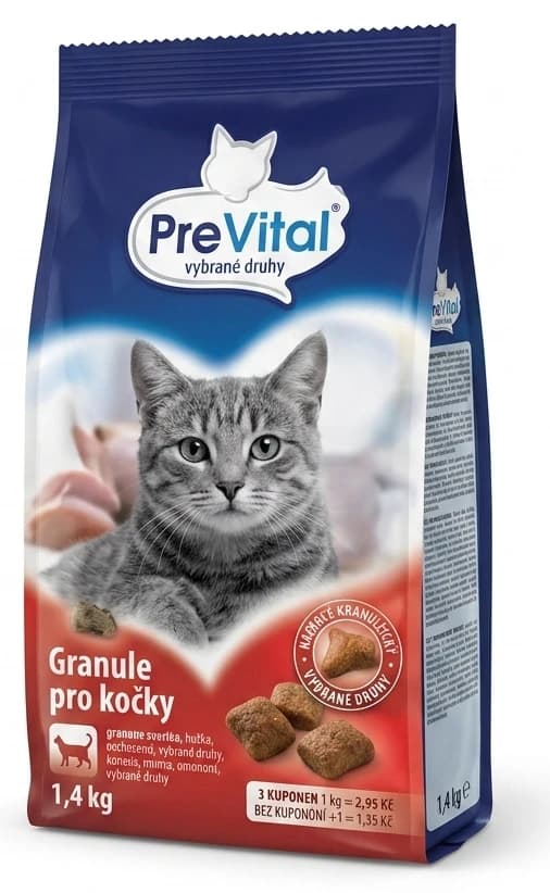 Prevital Granule pro kočky