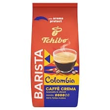 Tchibo Barista Colombia Caffè Crema pražená zrnková káva 1000g