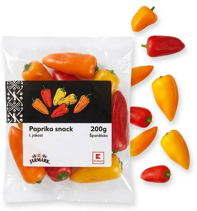 Paprika snack