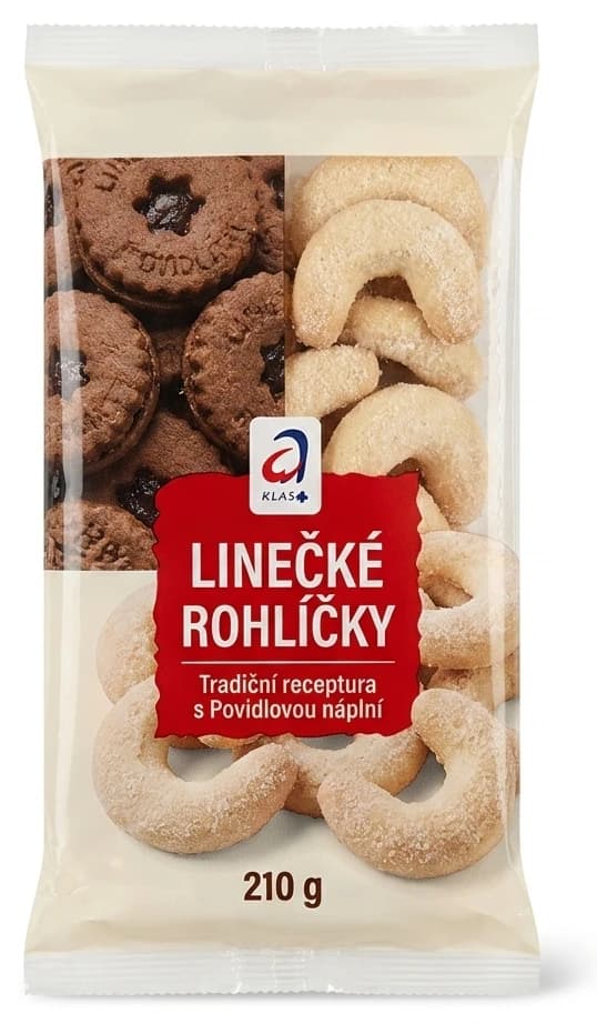 KLASA Povidláčky linecké rohlíčky