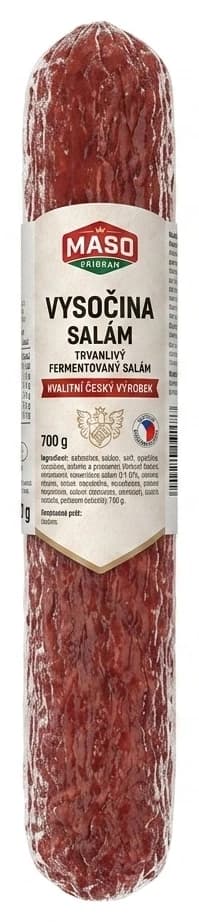 Maso Příbram Vysočina salám