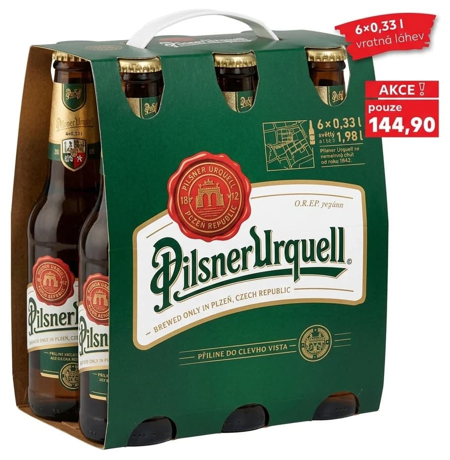 Pilsner Urquell Pivo světlý ležák