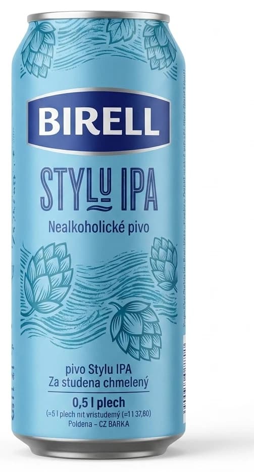 Birell Nealkoholické pivo Stylu IPA