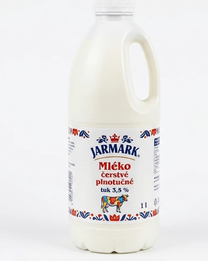 Jarmark Mléko čerstvé plnotučné