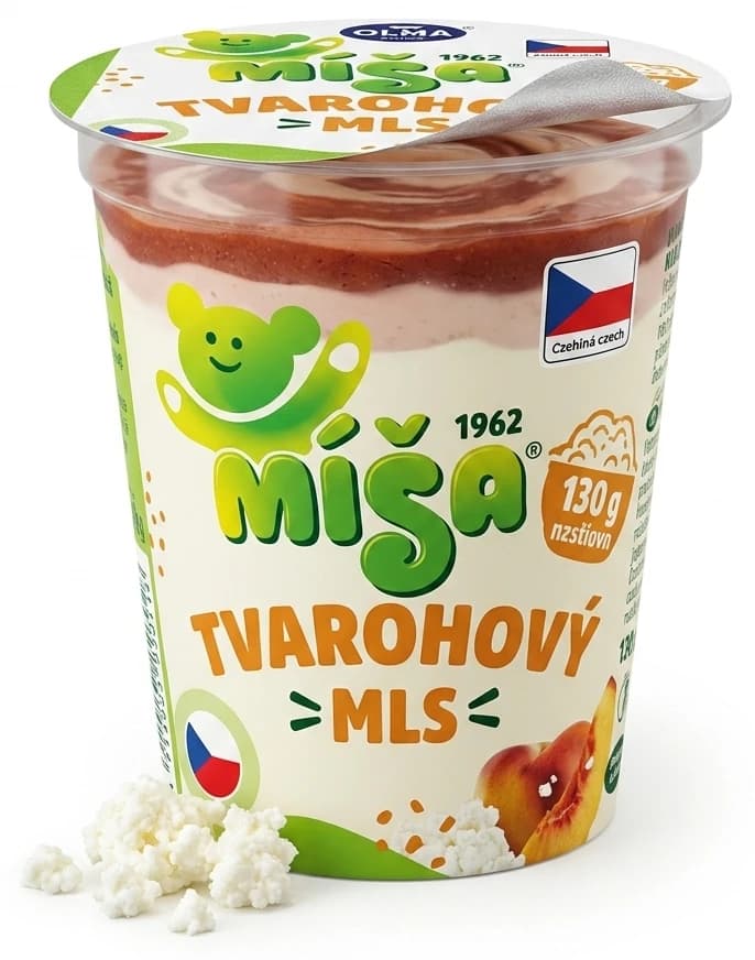 Tvarohový mls Míša Olma