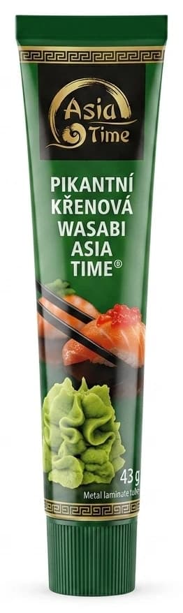 Pikantní křenová pasta Wasabi Asia Time