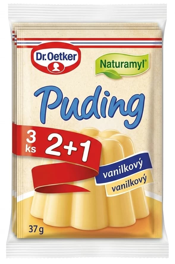 Puding 2+1 Dr. Oetker vanilkový