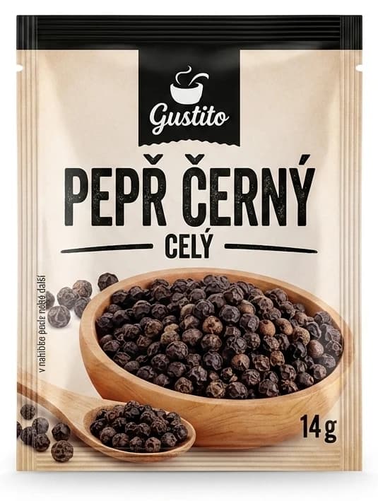 Koření Gustito pepř černý celý