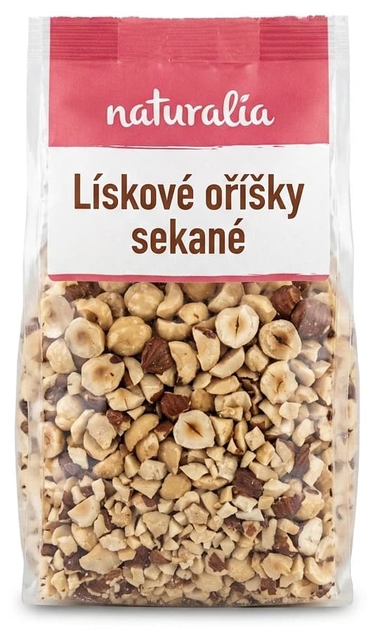 Lískové oříšky sekané Naturalia