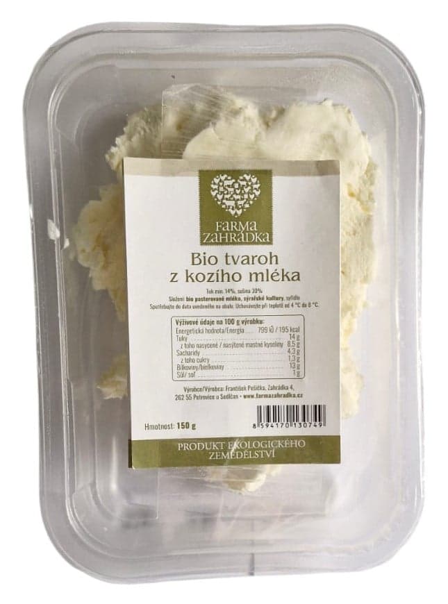 Kozí zahrádka BIO Tvaroh měkký