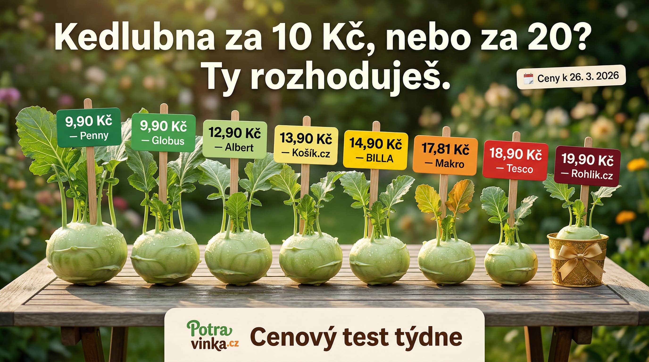 Cenový test: Kedlubna