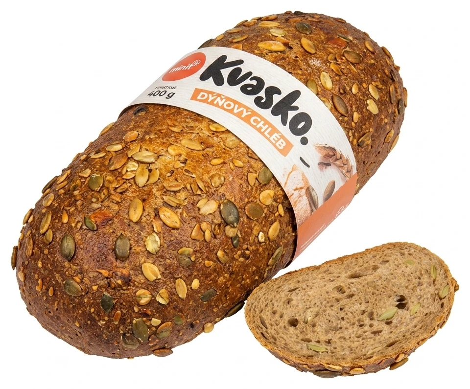 Dýňový chléb kváskový