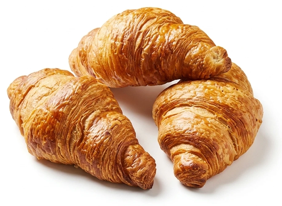 Máslový croissant