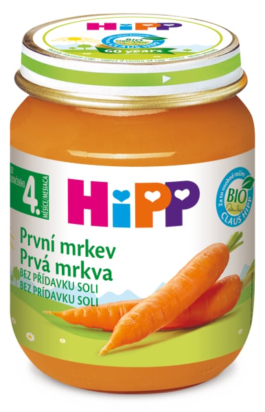 HiPP BIO Zeleninový příkrm První mrkev